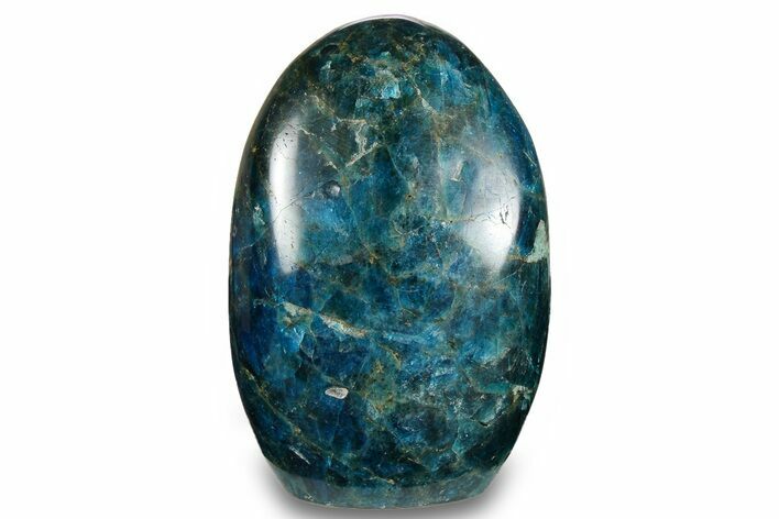 Free-Standing, Polished Blue Apatite - Madagascar #260957